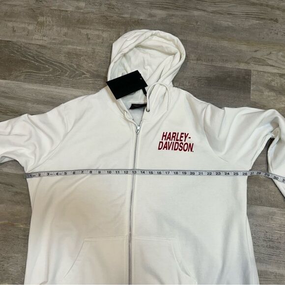 NWT Women's Special #1 Zip Front Hoodie - Bright White 2W - Picture 8 of 10